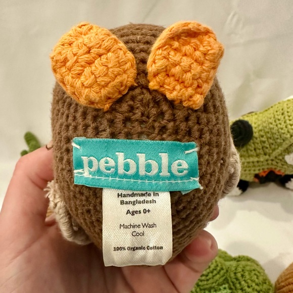 Pebble Handmade Baby Rattles - Picture 2 of 2